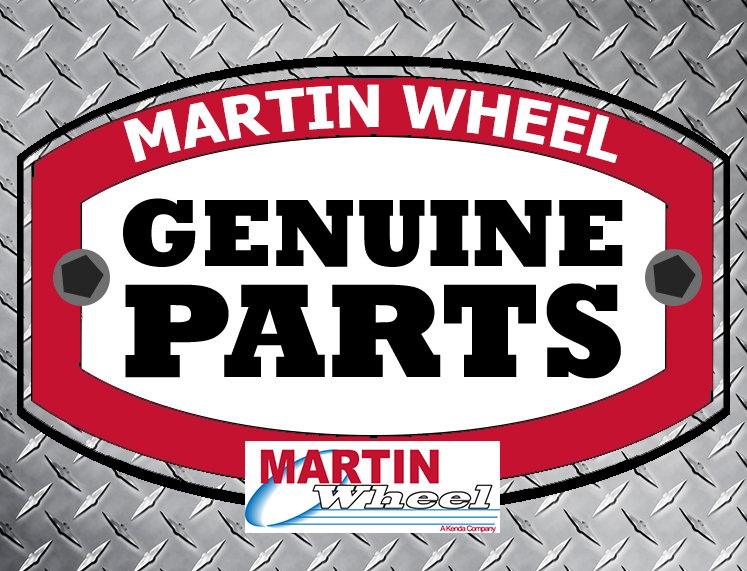 Martin Wheel Genuine Part 44722 U-BOLT NUT 3/8"-24 PLAIN